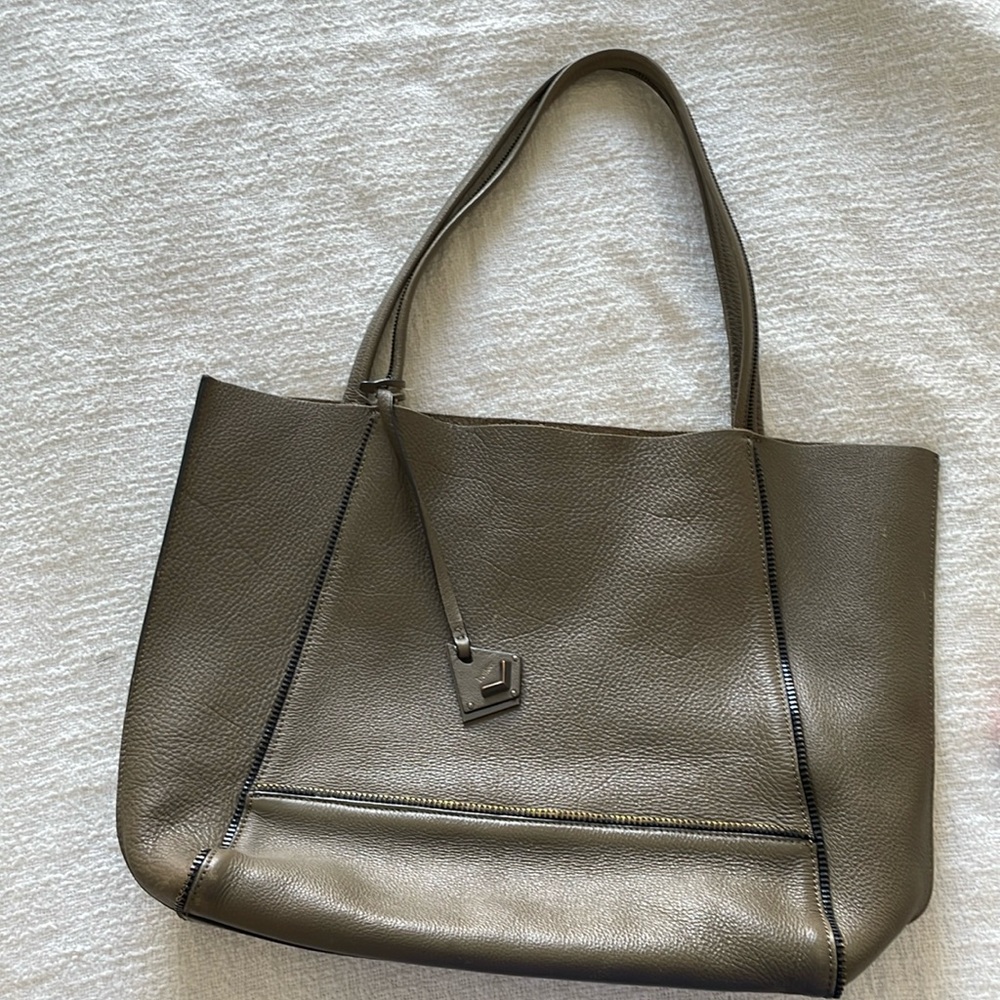 Botkier SoHo Leather tote bag Olive green